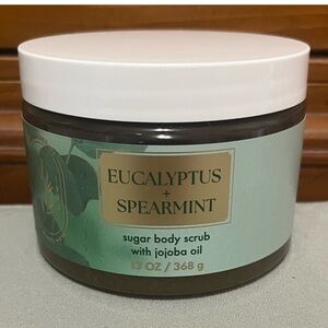 Bath and Body Works Aromatherapy Eucalyptus + Spearmint Body scrub NWT